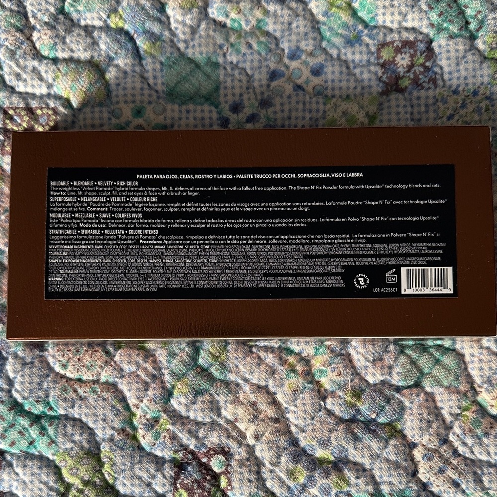 Danessa Myricks Beauty Groundwork Defining Neutrals Eyeshadow Palette - Brown - Picture 2 of 4